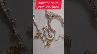 How to secure a jewellery hook//Safety//Home hacks//DIY//Smart ideas//Quick tips//Gold//Diamond