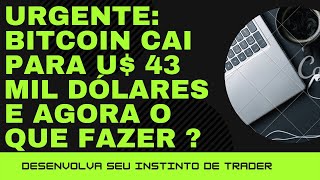 URGENTE BITCOIN CAI 10 MIL DÓLARES O QUE FAZER AGORA ?