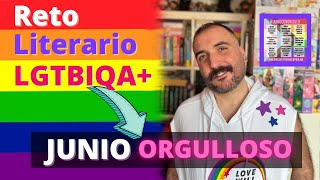 JUNIO LGBT ⎮ RETO LITERARIO LGTBIQ+ 📚🌈 ⎮JUNIO Con ORGULLO 🏳️‍🌈🏳️‍⚧️ ⎮ ¿Participas? 😍