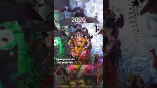 Parel cha maharaja 2015 to 2024 #Ganpati# Bappa# morya# short# video#💖💖💖