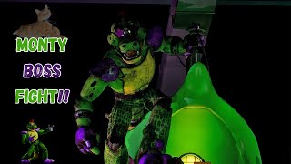 WE HAVE A MONTY BOSS FIGHT !! Five nights at Freddy's security breach part 10