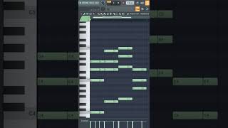 How to create melody with chord #Flstudio #music #melody