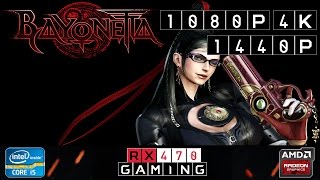 RX 470 | Bayonetta | 1080p | 1440p | 4K | Maxed Out