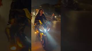 Biker Girl Sanjana Ride many Bikes