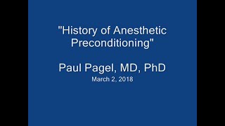 History of Cardiac Preconditioning