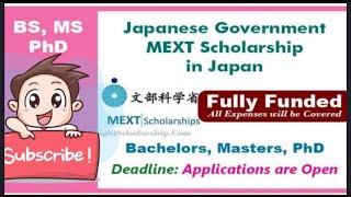 How to Apply for MEXT Japanese Scholarship 2023-24 | Whole Application Procedure | No IELTS or TOEFL