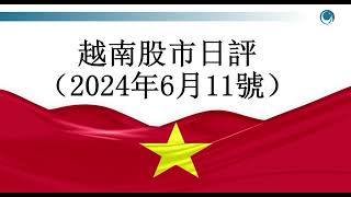 外資瘋狂“出貨”， 越指扭轉嚮下, 請大家觀看2024年06月11號越南股市日評