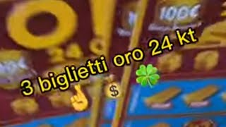 Ci riproviamo con l’oro 24 kt 🤞🍀💰