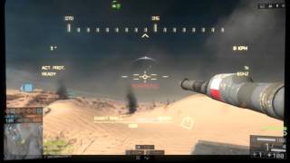 Only in Battlefield 4: Tank shooting Jet #2