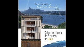 Rocca - Cobertura de 03 suítes com 331m2 na Urca.