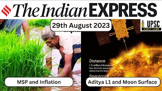 [Art of Reading Newspaper] 29 August 2023 | The Indian Express | #upscnewsanalysis #UPSC #ias