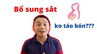 Bà bầu uống sắt như thế nào để hấp thu tốt nhất, không bị táo bón