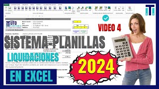 🅿️Sistema de planillas REGIMEN GENERAL y MYPE en EXCEL 2024 | LIQUIDACION DE BENEFICIOS  *VIDEO 4*