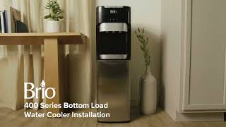 How to install a Brio 400 Series Bottom Load Water Cooler | Model# CLBL420V2 Installation