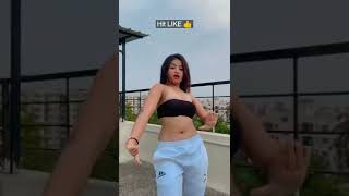 do you like her dance? girl showing her moves on Instagram Tube Bra and Blue Lover | Terrace Video