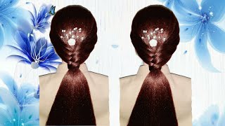 ponytail hairstyle | quick and easy hairstyle | simple hairstyle | tricky hairstyle | ponytail