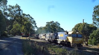 Freight Trains in the Adelaide Hills