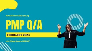 February 2023 - PMP Q/A