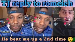 Romeich beat up TJ again full story expose what happen