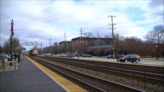 Full HD: UP ES44AC 7417 leads a power move at Glen Ellyn IL