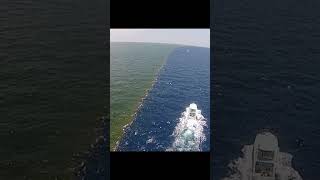 Atlantic and Pacific Oceans Do Not Mix With Each Other #Shorts #ocean #quran #islam #viral