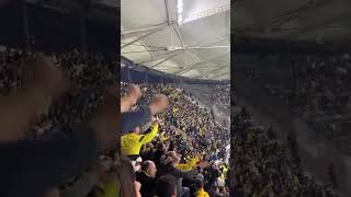 Her zaman, her yerde, en büyük Fener!Fenerbahçe fans away vs Beşiktaş #BJKvFB 🇹🇷 07.12.2024