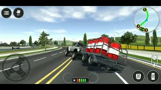 trailer delivery with jeep - drive simulator 2020 - android gameplay