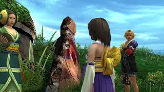 FFX RE-REMASTERED 1440p full game - all cutscenes - battle skip - Part 4 - Final Fantasy X AI mod