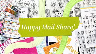 Happy Mail Share! With Pipsticks, Syncopation Design, and Citrus Twist Kits