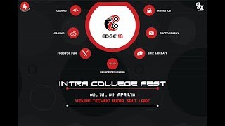 INTRA COLLEGE FEST AT TECHNO INDIA SALT LAKE