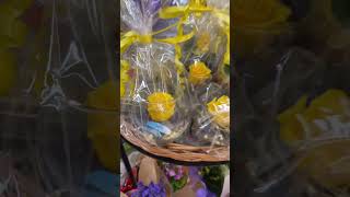 Easter gifts #Flower bouquets #shorts #youtubeshorts