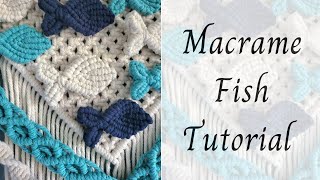 Macrame Fish Tutorial