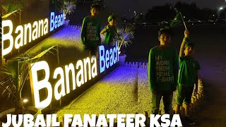 BANANA BEACH FANATEER JUBAIL | NIGHT VIEW | SAUDI ARABIA |KSA | #Bananabeach #Jubailbeach #fanateer