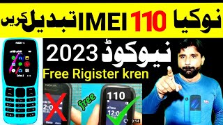 Nokia 110 imei change code TA-1192 nokia 110 imei repire|Nokia 110 imei change code 2023