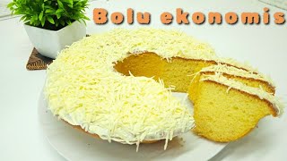 Bolu Ekonomis tetap lembut dan gak bikin seret, sekali buat langsung ketagihan