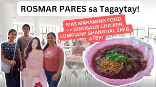 ROSMAR PARES Part 2, dinarayo na rin sa TAGAYTAY! | RMansion | Food Hug: The Fam Vlog