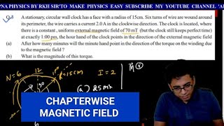 CHAPTERWISE EX.2 MAGNETIC FIELD