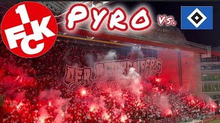 1.FC Kaiserslautern Pyro vs. Hamburger SV 21.9.24 #pyroalarm #fcköln #2bundesliga