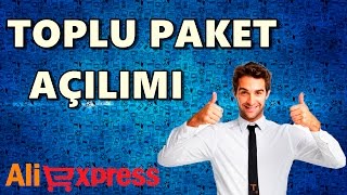 Aliexpress Toplu Paket Açılımı #2