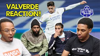 FIRST TIME REACTION TO FEDE VALVERDE!! | Half A Yard Reacts