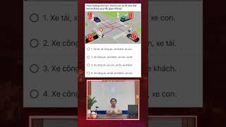 Áp dụng mẹo 1124 khi trong câu hỏi có xe cảnh sát✅ daylaixebinhduong #meolaixe #tintuc #hoclaixehay