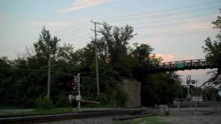 Amtrak Empire Builder With Hiawatha Cars!