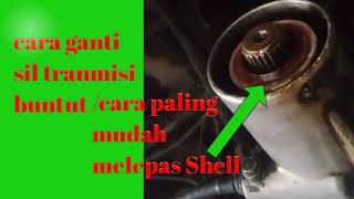 cara ganti Shell tranmisi belakang