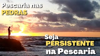 RECOMPENSADO pela PERSISTÊNCIA - Pescaria na Praia de Buraquinho