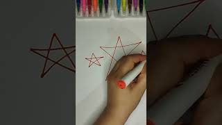 How to draw a Star's easy and quikly #SHORT