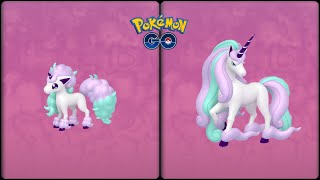 Pokemon Go: Evolving Galarian Ponyta into Galarian Rapidash