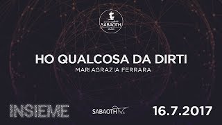 Domenica Gospel@ Firenze | Ho qualcosa da dirti - Mariagrazia Ferrara |16.07.2017