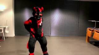 Third Kerfluffle Dance Off - Fursuit Division - Round 3 - Sparky