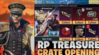 Pubg Mobile RP Treasure Crate Opening | Pubg mobile rp crate opening | Last Video 😭