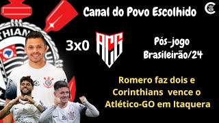 PÓS-JOGO: CORINTHIANS 3x0 Atlético-GO